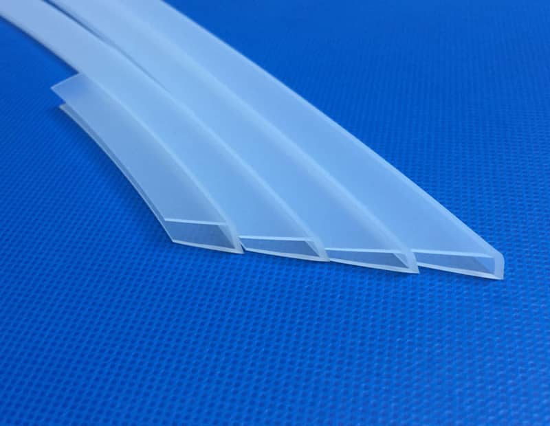 Special silicone strip for busbar duct