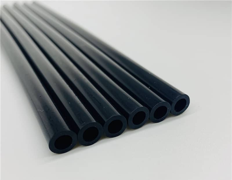 Black conductive silicone hose