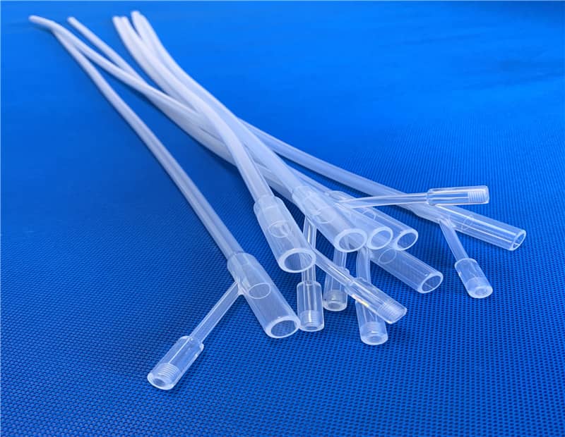 Disposable silicone drainage tube