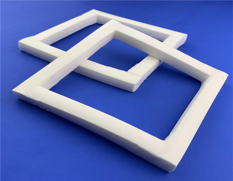 Square silicone foam sealing ring