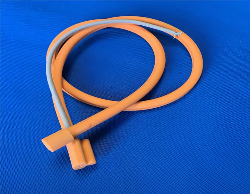 Silicone infusion heating tube