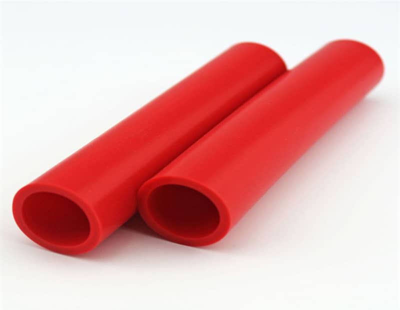 Red power silicone hose