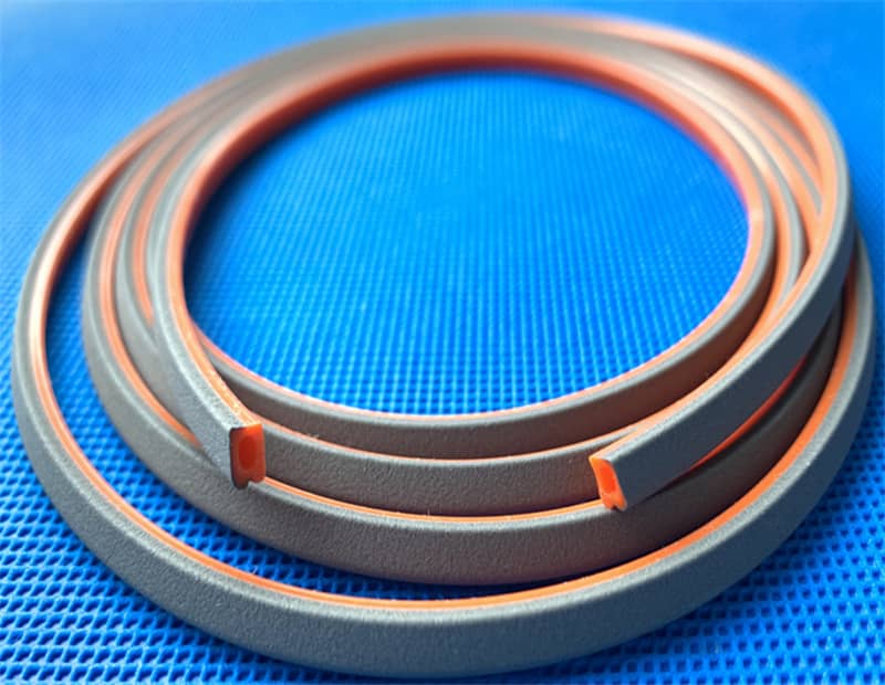 Shielding conductive silicone sealing strip