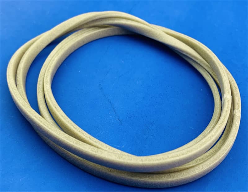 Flame retardant silicone sealing ring