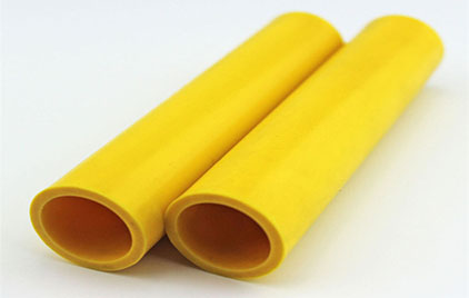 Red, yellow, and blue shrink power silicone tubing